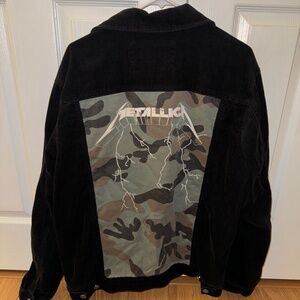 Billabong Metallica corduroy jacket